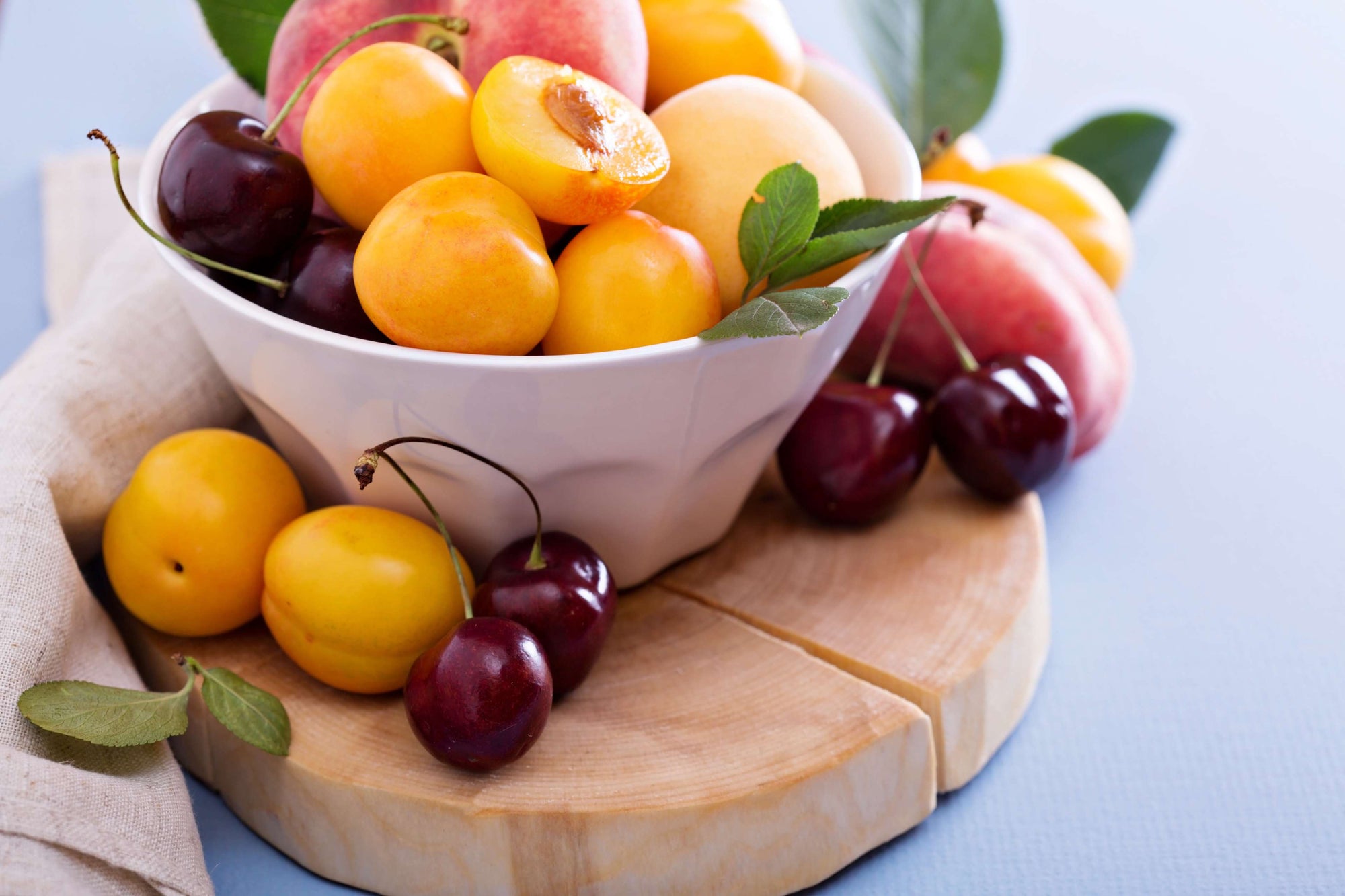 Eating Stone Fruits Reduces Health Risks
