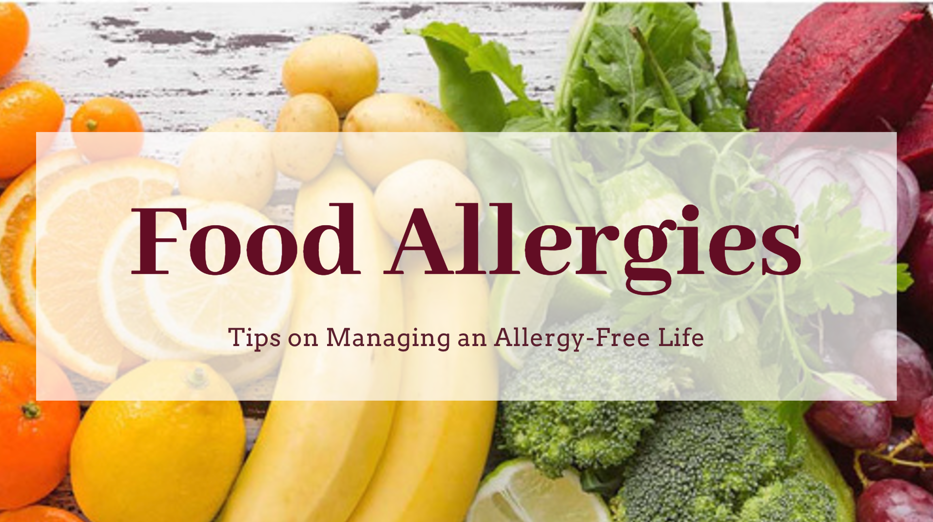 Tips on Managing Food Allergies In Your Daily Life